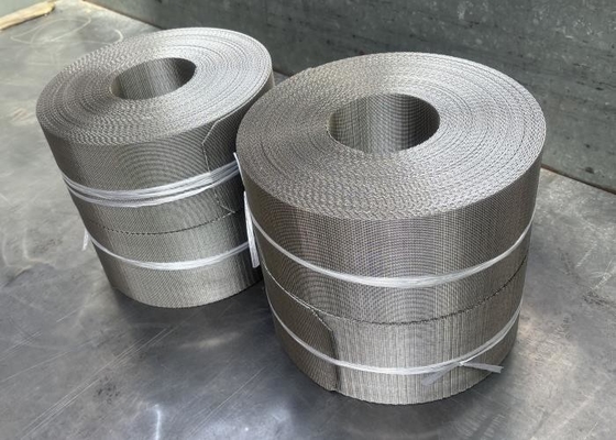 Un buen precio. Extrusor de plástico 304/316 de acero inoxidable de malla de alambre de malla holandesa de tejido inversa en línea