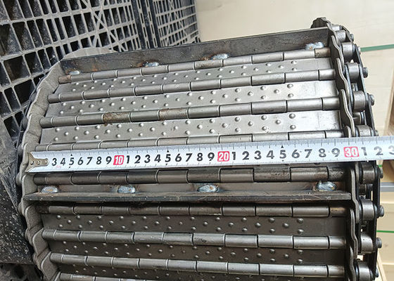 Cable de transporte perforado de acero con delantal CNC