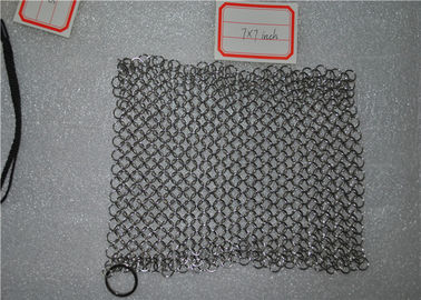 Un buen precio. Depurador cuadrado de Chainmail del acero inoxidable de la forma no tóxico para la cocina en línea