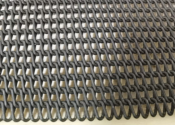 Un buen precio. Cinturón transportador de malla de alambre espiral laminado plano de acero al carbono ultrafino para hornear galletas en línea