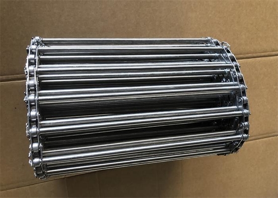 Un buen precio. Fabricación a medida de acero inoxidable de soporte de eje de la cadena de la varilla de transporte de la cinta de metal cruz de la varilla de la escalera de la pista de malla de la cinta en línea