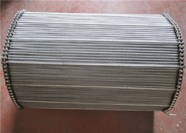 Un buen precio. Banda transportadora espiral del acero inoxidable de Mersh del alambre para las estufas en línea