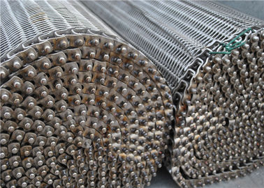 Un buen precio. SS304 316 316L tuercen en espiral resistencia de la temperatura alta de la correa de la malla metálica del alambre en línea
