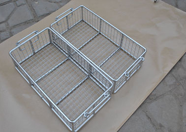 Un buen precio. cesta de alambre de metal del acero inoxidable 304 316 316L con la categoría alimenticia de pulido en línea