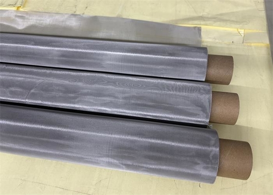 5 10 20 25 50 60 70 80 100 200 1000 Micrón Ultra Fine 304 316L Acero inoxidable Tejido de alambre de malla para el filtro de tela de malla