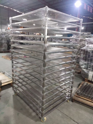 Maquillaje de alambre de acero inoxidable de grado alimenticio Secador de alimentos para deshidratadores de frutas Máquina de secado bandejas bandejas de frutas secas para servir bandejas