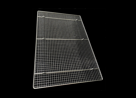Un buen precio. 316 304 Plato de alimentos de acero inoxidable Panadería Refrigeración Secado Horno Cocina bandeja Repuesto de alambre para carne Carne de res Pan exprado en línea
