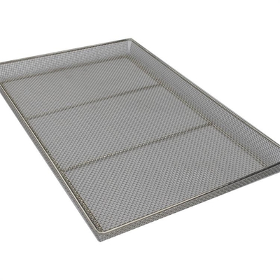 Un buen precio. Acero inoxidable 304 bandeja de malla de alambre de metal de hoja de hoja de metal bandeja de secado de hoja para secador de deshidratador en línea