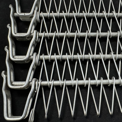 Un buen precio. iQf Túnel congelador de malla espiral Cinturón transportador para torre de refrigeración modular en línea
