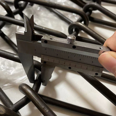 Cinturón transportador de malla de alambre de acero de alta producción para la máquina automática de chorro de arena