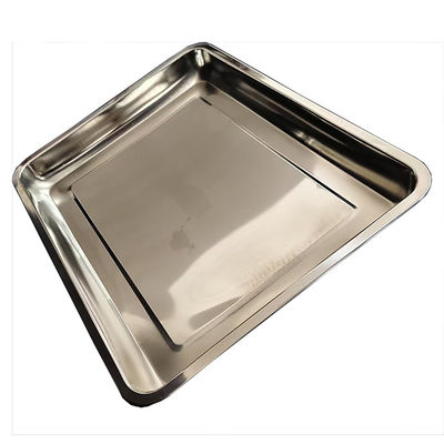 Lavadora de platos de acero inoxidable de seguridad bandejas de horno de acero inoxidable con estante de refrigeración