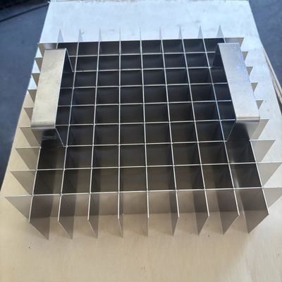 Cortador de molde cuadrado para pasteles de acero inoxidable de grado alimenticio, tamaño personalizado