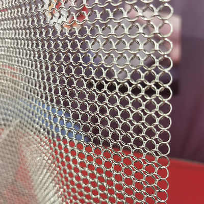 Un buen precio. Professional 316L Stainless Steel Welded Rings Chainmail Mesh for Outdoor Decoration en línea