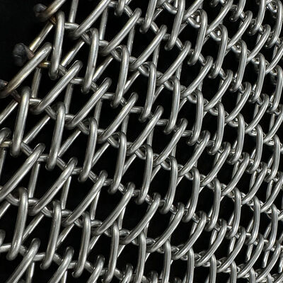 Un buen precio. Cadena transportadora de Metal de acero inoxidable 304 de calidad alimentaria, correa de malla de alambre tejido para horno de galletas, horno de recocido, enfriamiento de túnel en línea
