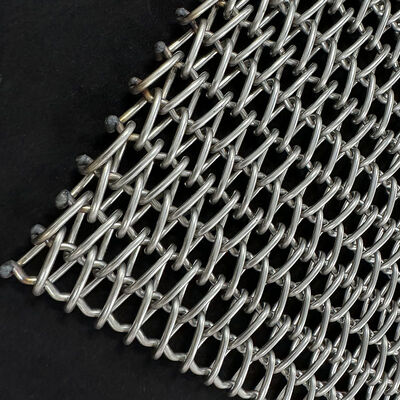 Un buen precio. Grado alimenticio Metal Chain Link Weave Wire Mesh 304 Cinturón transportador de acero inoxidable para horno de galletas Panadería recocido Furo túnel de enfriamiento en línea