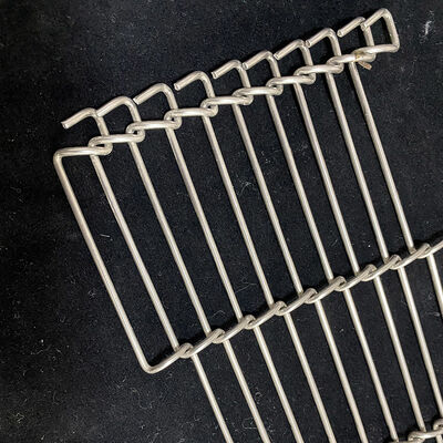 Un buen precio. Enrober en forma de Z de acero inoxidable 316, escalera de cadena de malla de alambre plano, máquina de recubrimiento de Chocolate, cinta transportadora para Pizza y horno en línea