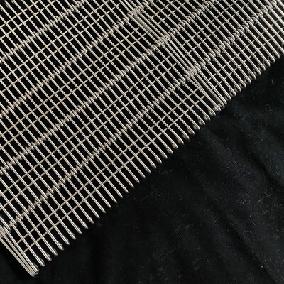 Un buen precio. Cadena transportadora de malla de alambre de acero inoxidable de grado alimenticio 304, eslabón de ojo, cinta transportadora para horno de galletas, panadería, horno de recocido, túnel de enfriamiento en línea