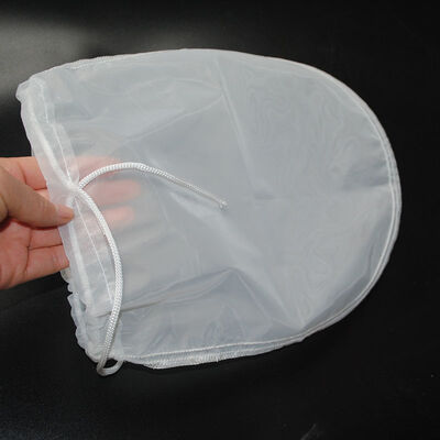 Bolsa de filtro de malla de nailon de grado alimenticio de 10 20 25 40 70 90 150 400 500 micrones para filtración de líquidos de té de queso y aceite vegetal