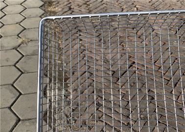 Un buen precio. Resistencia térmica modificada para requisitos particulares de la bandeja de la cesta de la malla de alambre del tamaño para la deshidratación en línea