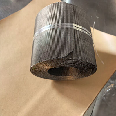 Un buen precio. 127 mm de ancho 152 malla de acero inoxidable 304 o 201 malla de alambre tejido holandés inverso para pantalla de filtro de extrusora de plástico en línea