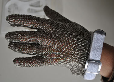 Un buen precio. los guantes del acero inoxidable 304L antis - corte el guante del carnicero de la seguridad para cortar la carne en línea