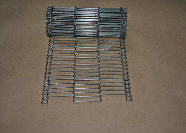 Un buen precio. Banda transportadora inoxidable de la malla de alambre de la flexión del plano de acero para secarse y cocinar en línea