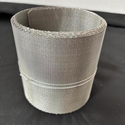 Un buen precio. Correa de filtro de correa de pantalla extrusora de malla de alambre de tejido holandés de sarga invertida de acero inoxidable 201 304 para cambiador de pantalla continuo en línea
