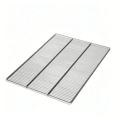 Comercial Industrial Lardge Metal acero inoxidable 304 316 parrilla de malla de alambre estante para hornear pan Ratary tamaño personalizado rejilla para horno de alambre