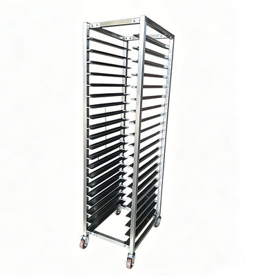 commercial metal kitchen Pizza Oven Shelf Donut Double drying Stainless Steel Bakery Trolley bread cooling rack