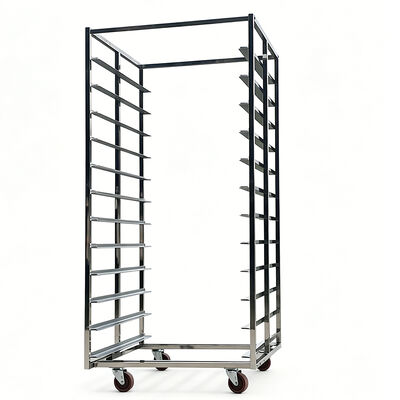 Un buen precio. Industriales de trabajo pesado 600x400 304 de acero inoxidable Aluminio 16 20 panecillo pan Pan Panadería de alimentos horno de horneado Estantes Estante carro de panadería para enfriamiento en línea