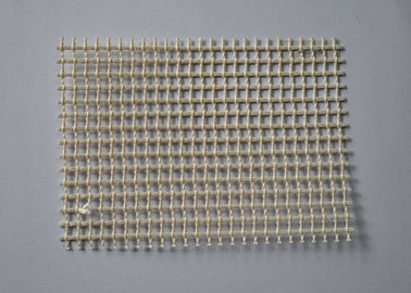 Un buen precio. Abertura resistente da alta temperatura de la categoría alimenticia PTFE Mesh Conveyor Belt 4*4m m en línea