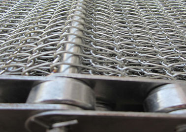 Un buen precio. Caliente el metal de acero inoxidable pesado Mesh Conveyor Belt, acero del alambre de la patata de la comida del túnel del encogimiento de carbono 304 316 en línea