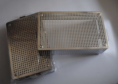 Un buen precio. acero inoxidable de la autoclave de la cesta de alambre de metal de la esterilización de los 28x20x6cm 304 316 316L en línea