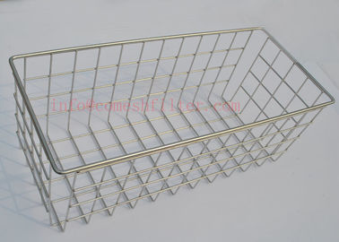 Un buen precio. cesta durable 304 de la malla del acero inoxidable de la esterilización del alambre de metal 316 316 L en línea