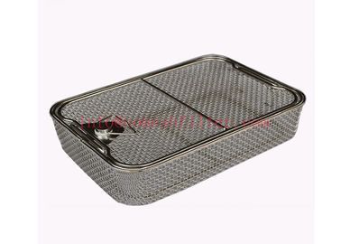 Un buen precio. La bandeja médica de la malla de alambre de la esterilización para los instrumentos quirúrgicos 316l SS califica en línea