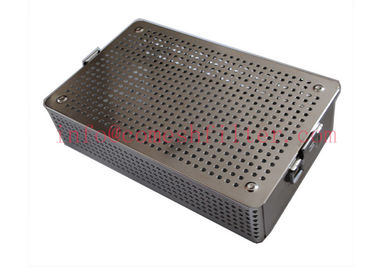 Un buen precio. Cesta perforada del acero inoxidable del metal para secar el lavado de esterilización de los mariscos en línea