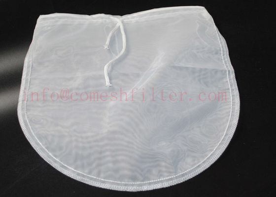 Categoría alimenticia pulgadas micrones de la nuez de 12 x 10 de la leche de tamaño de nylon del bolso modificado para requisitos particulares para filtrar