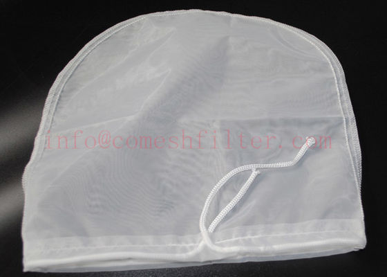 Bolso de la leche de la nuez del bolso de la malla de la nuez del FDA para el CÁÑAMO natural con el lazo