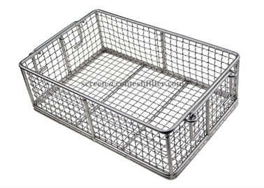 Un buen precio. cesta de alambre de pulido de metal 316 316L para el almacenamiento/lavarse/que se secan en línea