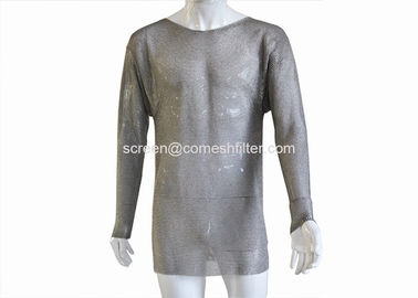 Un buen precio. 304L camiseta de la malla metálica de la seguridad 0.52m m con la manga larga en línea
