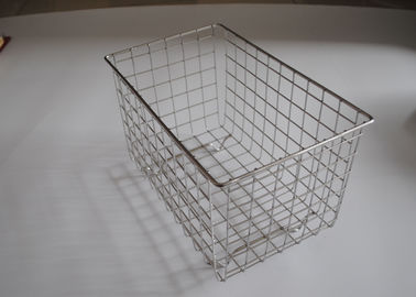 Un buen precio. Cesta del almacenamiento del metal del acero inoxidable 304 para la esterilización médica en línea
