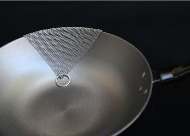 Un buen precio. Limpiador soldado con autógena del arrabio de Chainmail de la categoría alimenticia de los anillos 316 en línea