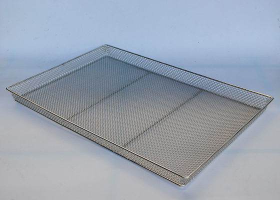 304 deshidratador de acero inoxidable Mesh Drying Tray For Trolley