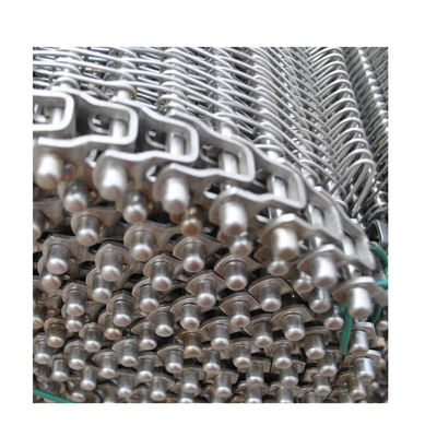 Un buen precio. 100 mm-3000 mm de ancho de malla de alambre plano Cinturón transportador de bloqueo de borde 1m-100m de longitud en línea