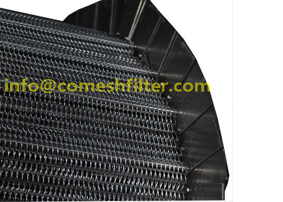 el equilibrio de enfriamiento espiral de acero inoxidable del sus 304 teje el alambre Mesh Conveyor Belt para la hornada del horno de túnel