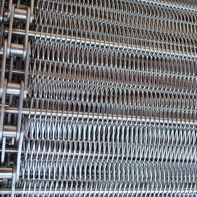 Un buen precio. Correa de SS316 10M Chain Link Conveyor para la planta de fabricación automática en línea
