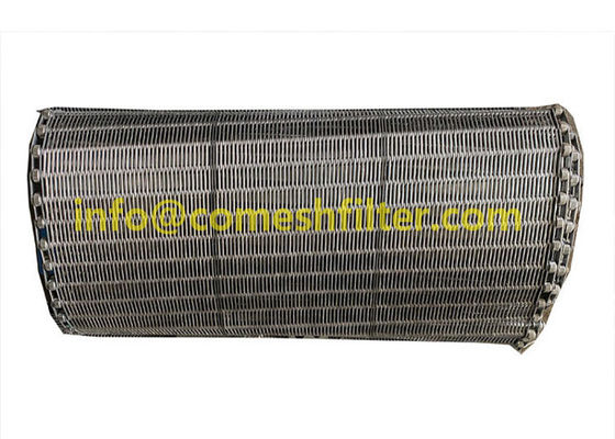 Un buen precio. Correa espiral de Flex Wire Mesh Ring Conveyor del vínculo del ojo de Eyelink del acero inoxidable 304 con la cadena para el congelador del túnel en línea
