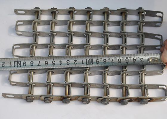 316L el panal Ss ata con alambre el deber de Mesh Conveyor Belt For Heavy