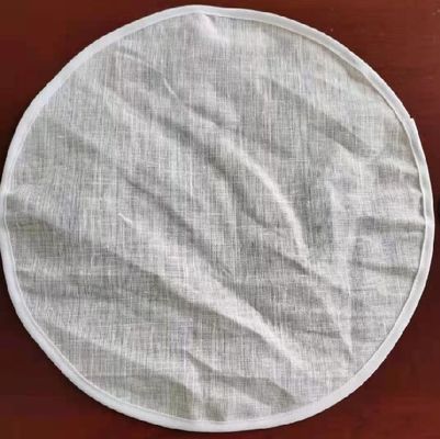 Un buen precio. filtro Mesh Round Pad del algodón del tamaño FDA del agujero de 1m m en línea