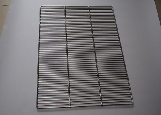 Un buen precio. Alambre de pulido Sus304 Mesh Tray For Bakery de los 72x35cm en línea